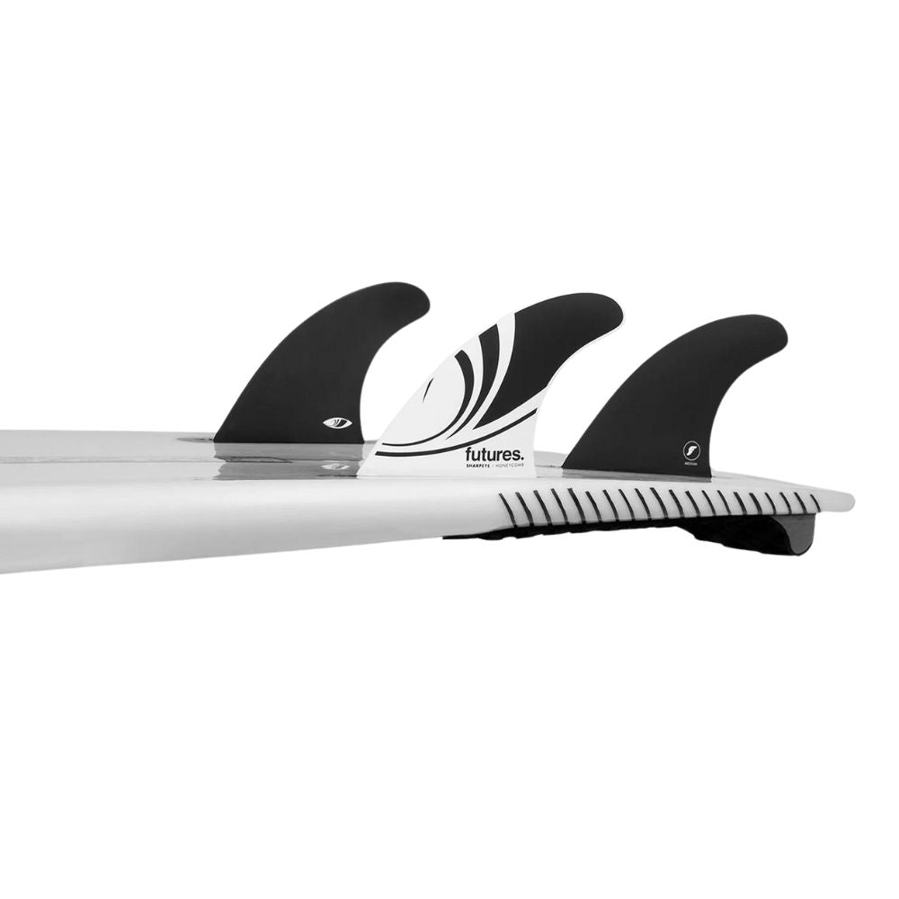Futures Sharp Eye Thruster Fins (Single Tab) - Black/White