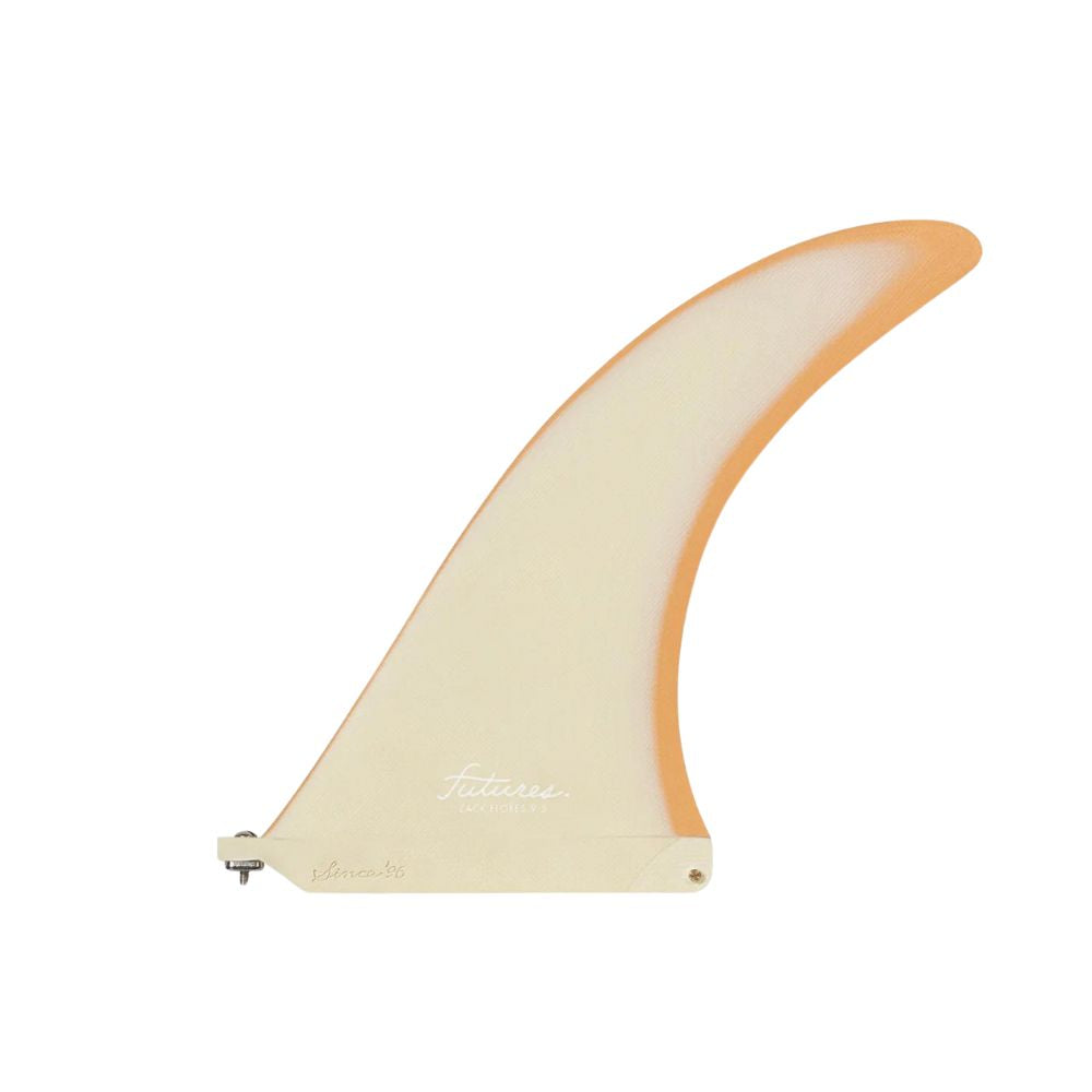 Futures Zack Flores Flex 9.5" Fin (Single Tab) - Orange/Cream