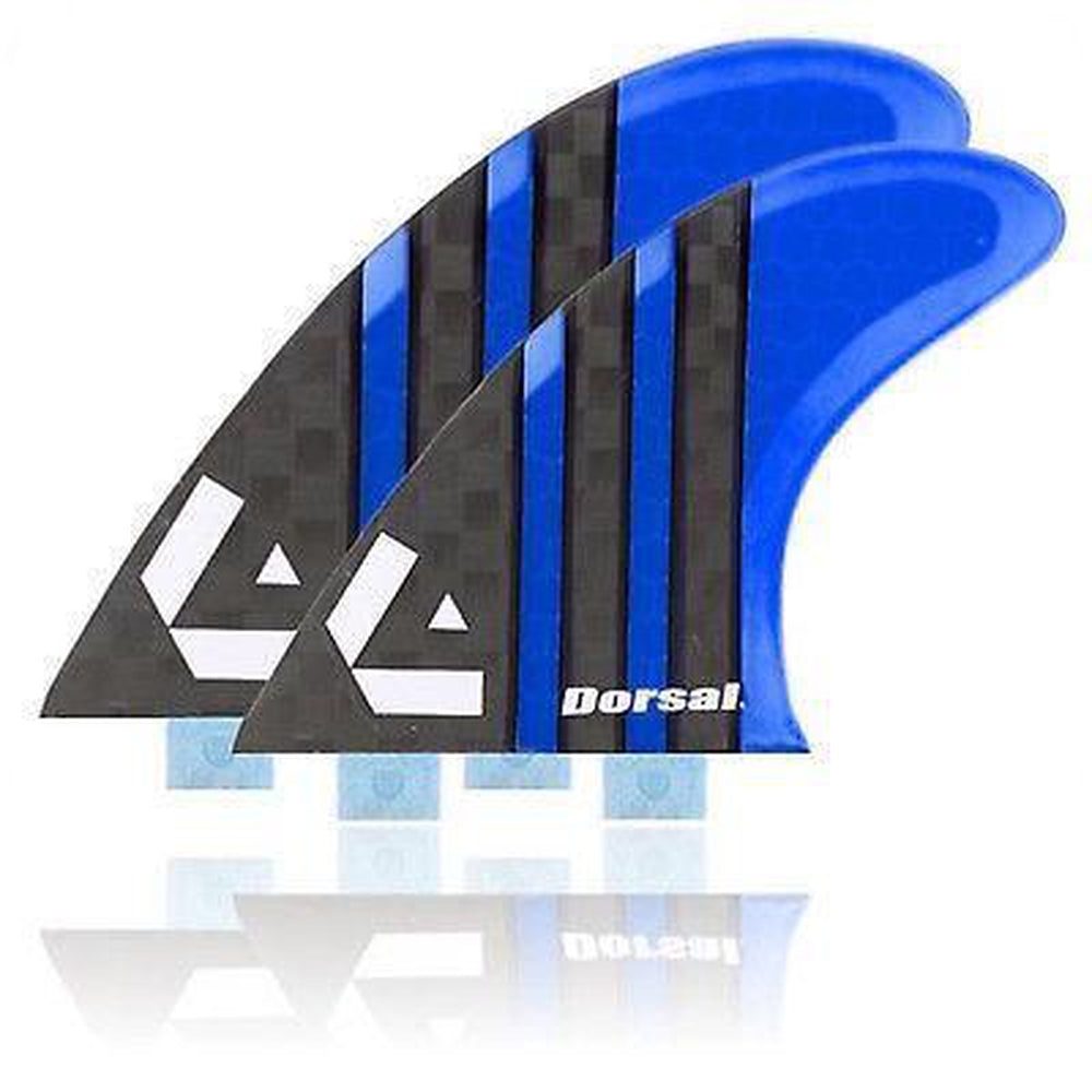DORSAL Surfboard Fins Quad 4 Set FCS Compatible