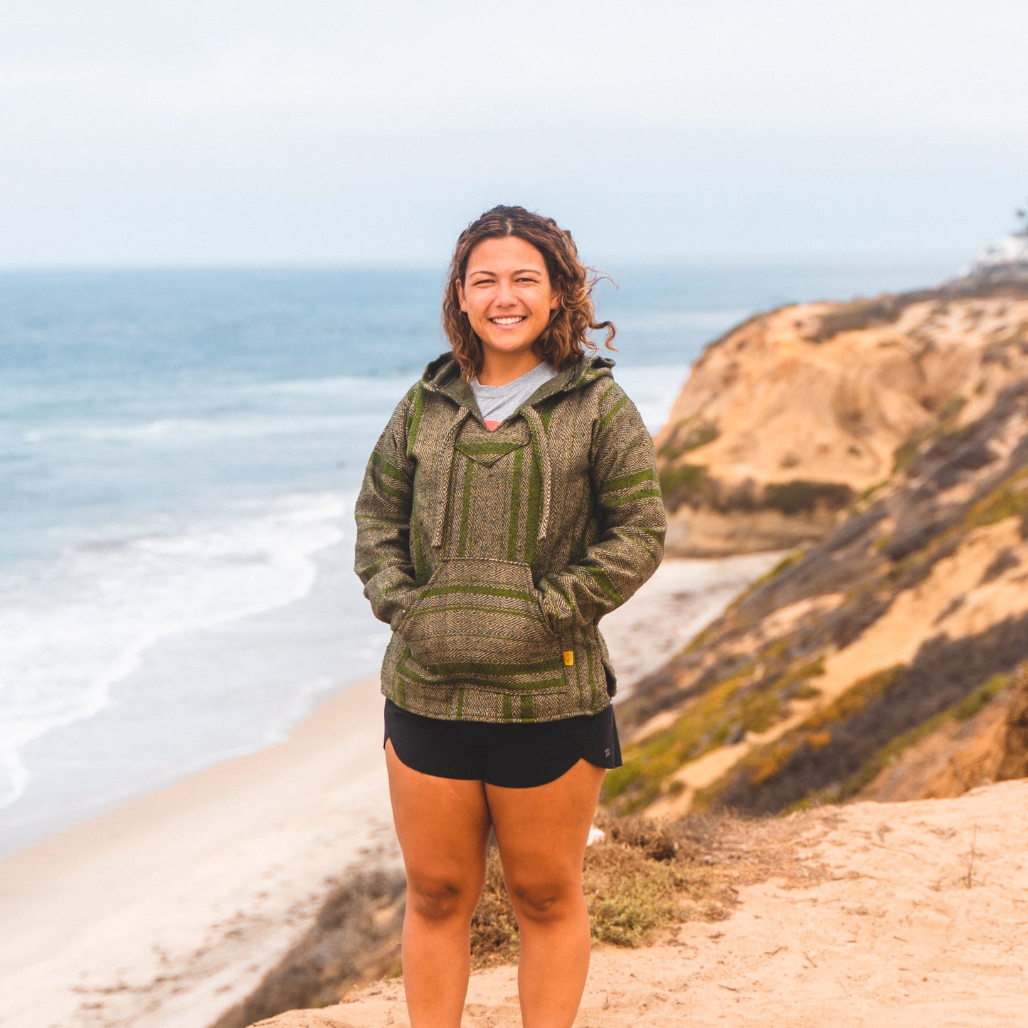 unisex mexican hoodie green
