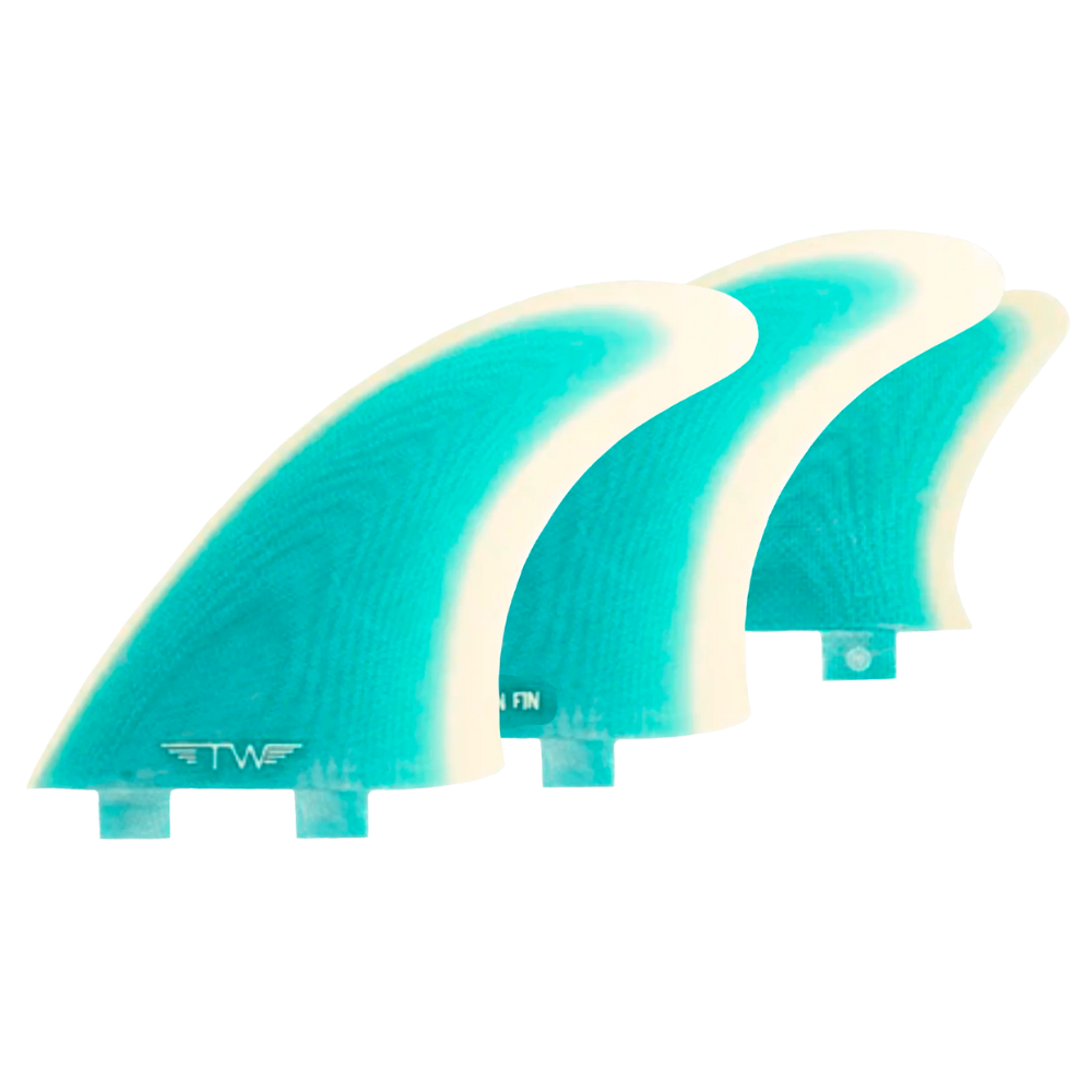 Tyler Warren Twin Esp Turquise 2 Tab with trailer fin