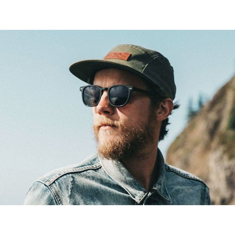 CAMP Sunglasses: Topo Black/Ebony (HD + Grey Polarized)