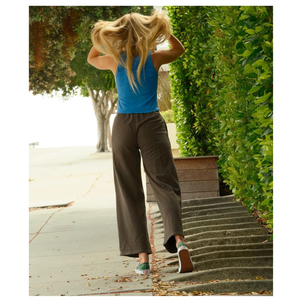 Dune Pants Faded Black - Back View