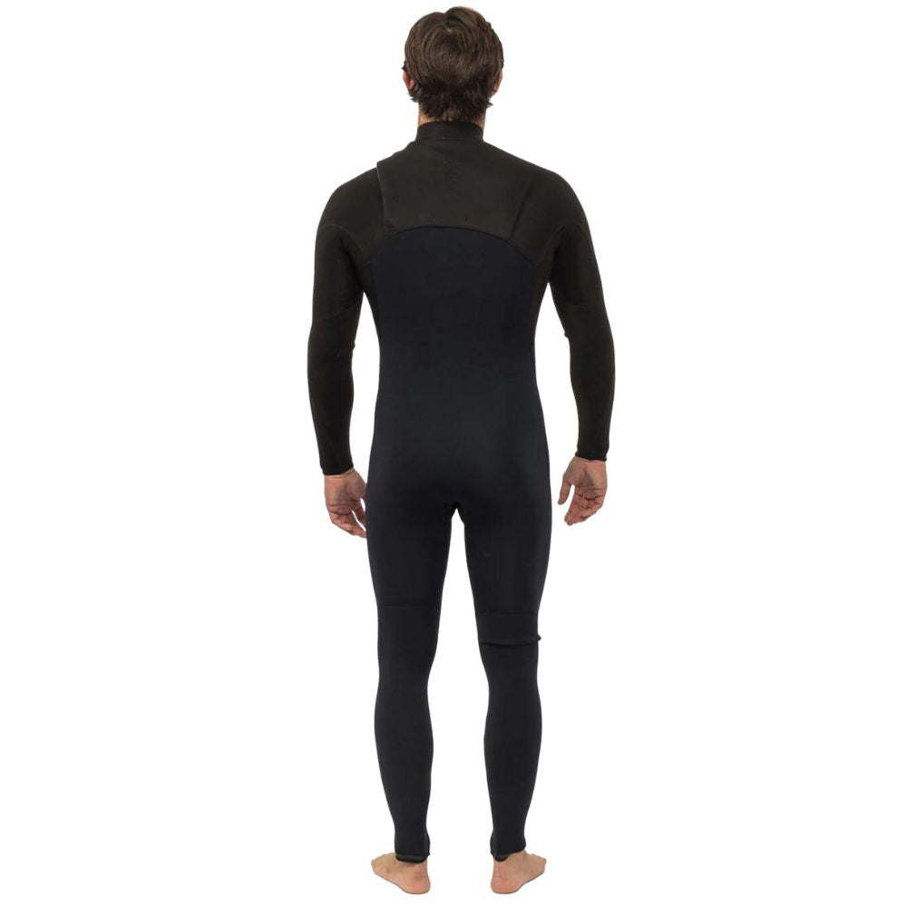 Vissla High Seas II 3-2 Full Chest Zip Wetsuit - Back