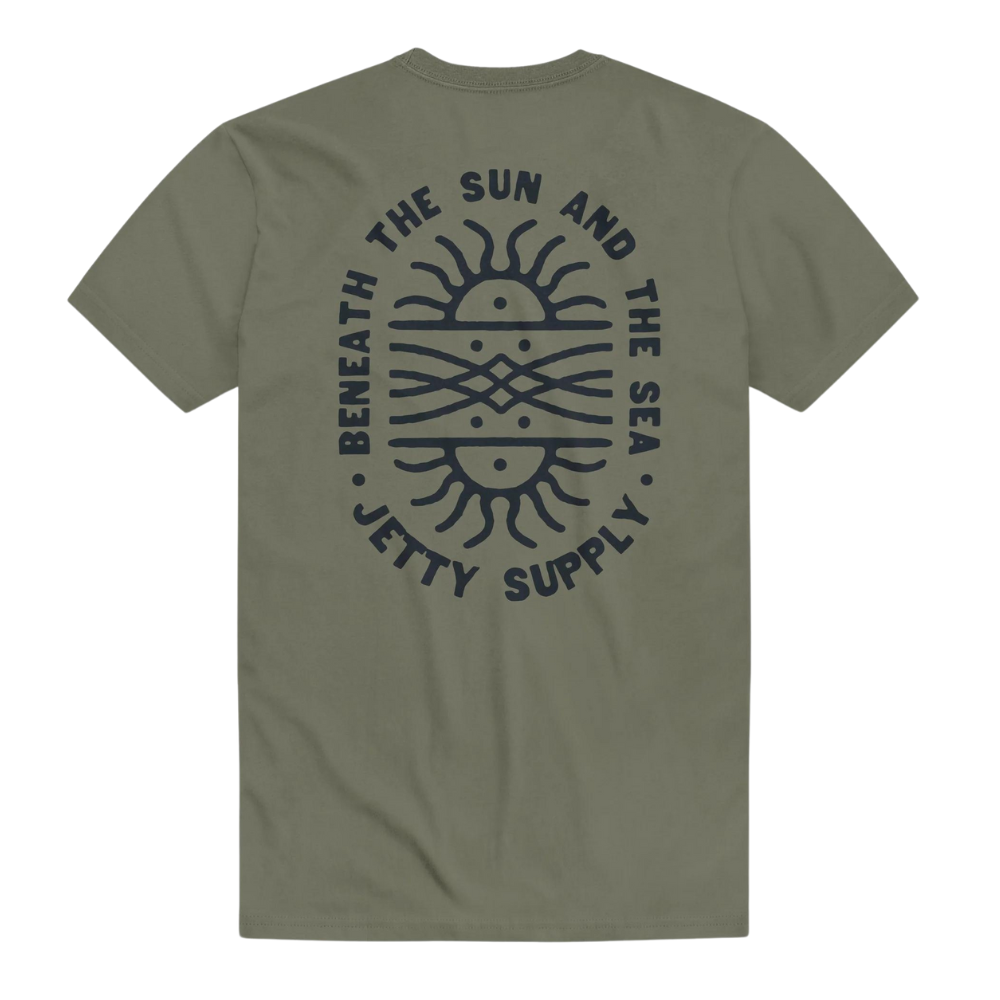 Jetty Beneath Tee - Olive