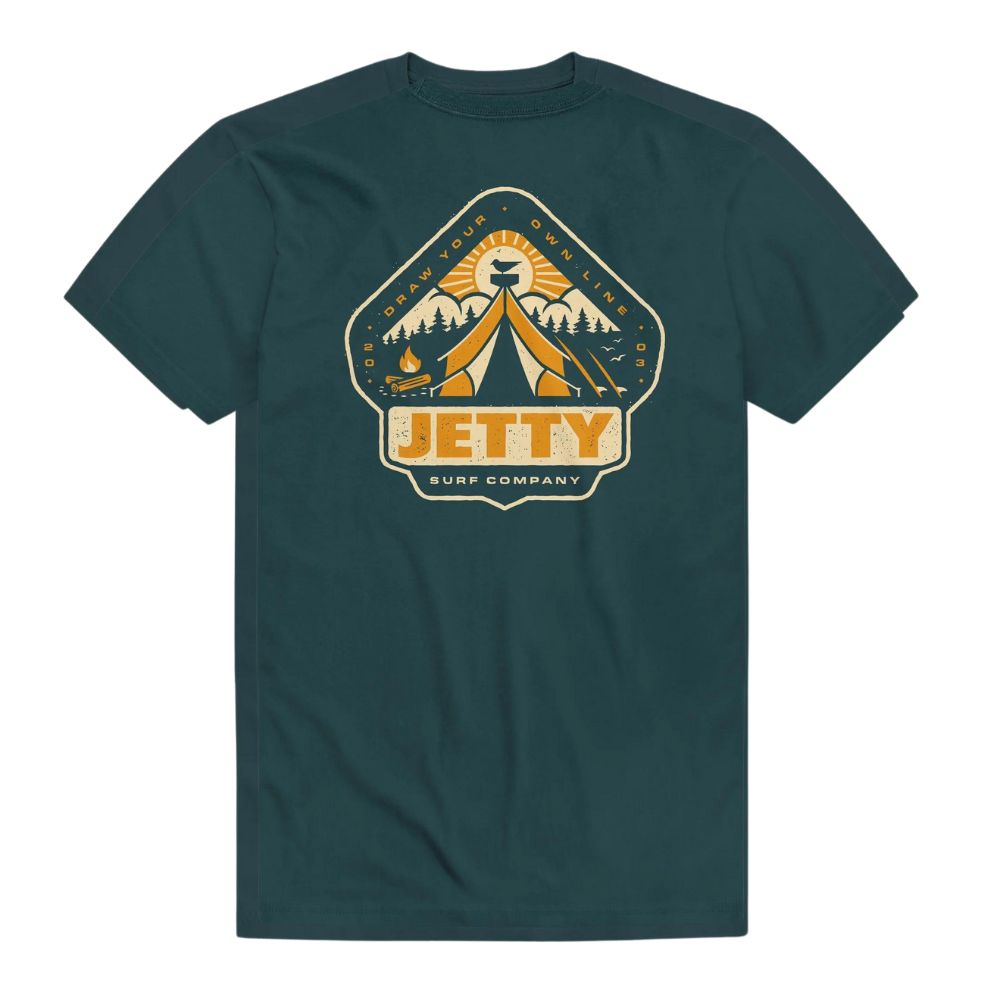Jetty Camper Tee - Teal