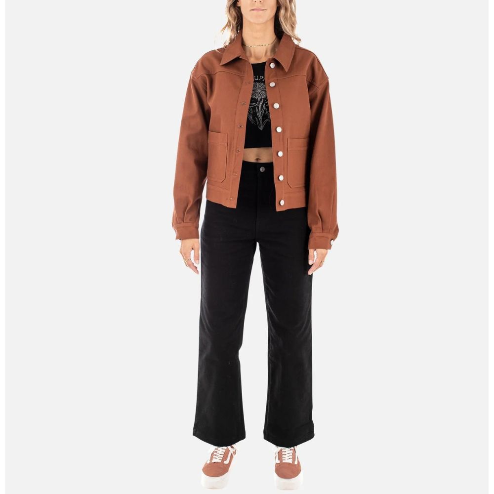 Jetty Kai Coat - Patina- Fleece Lined Chore Coat