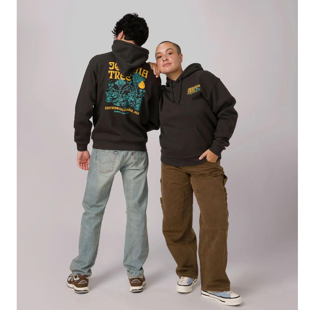 parks project puff paint hooodie