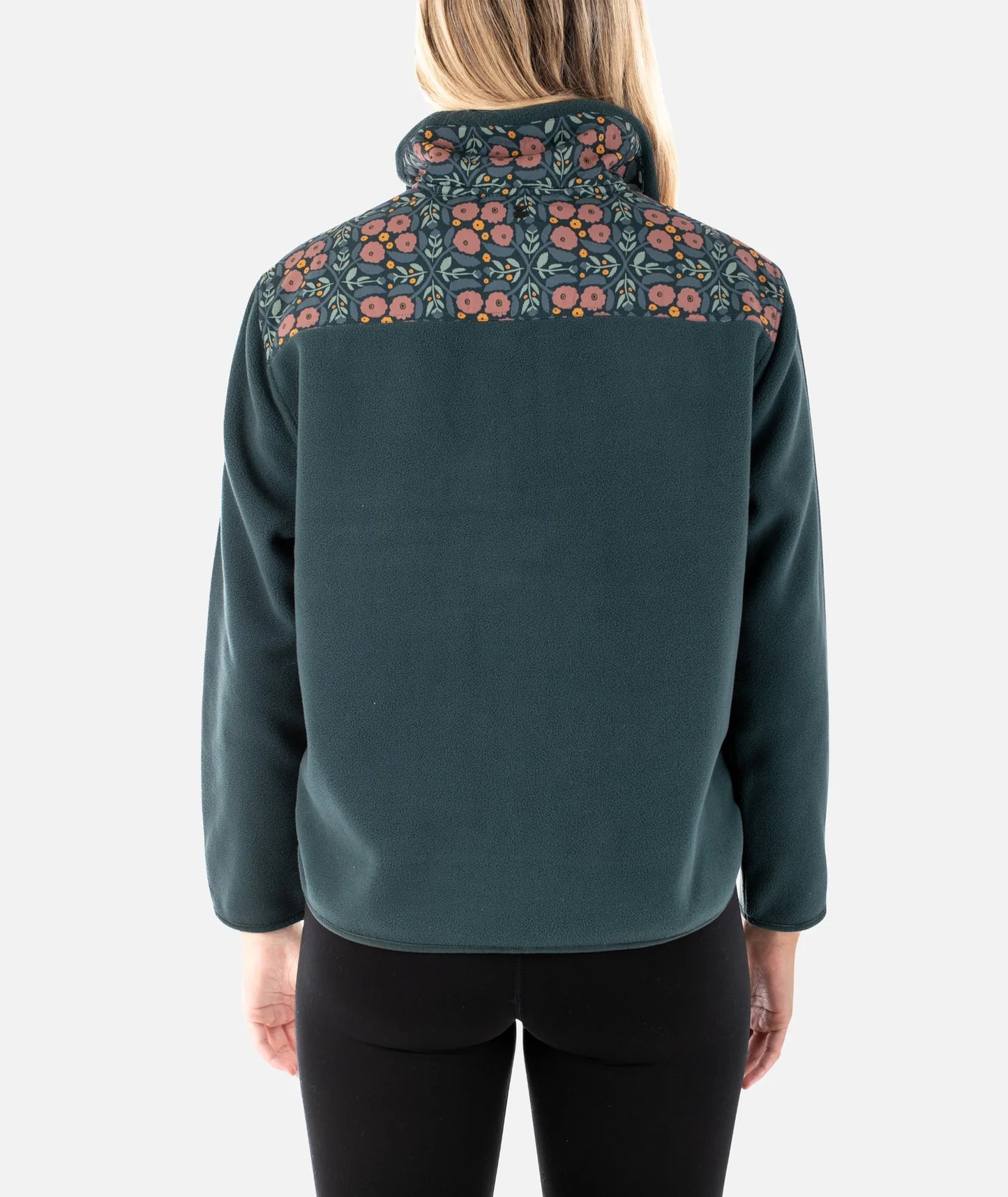 Jetty - Juniper Fleece Jacket - Tidal - Back View