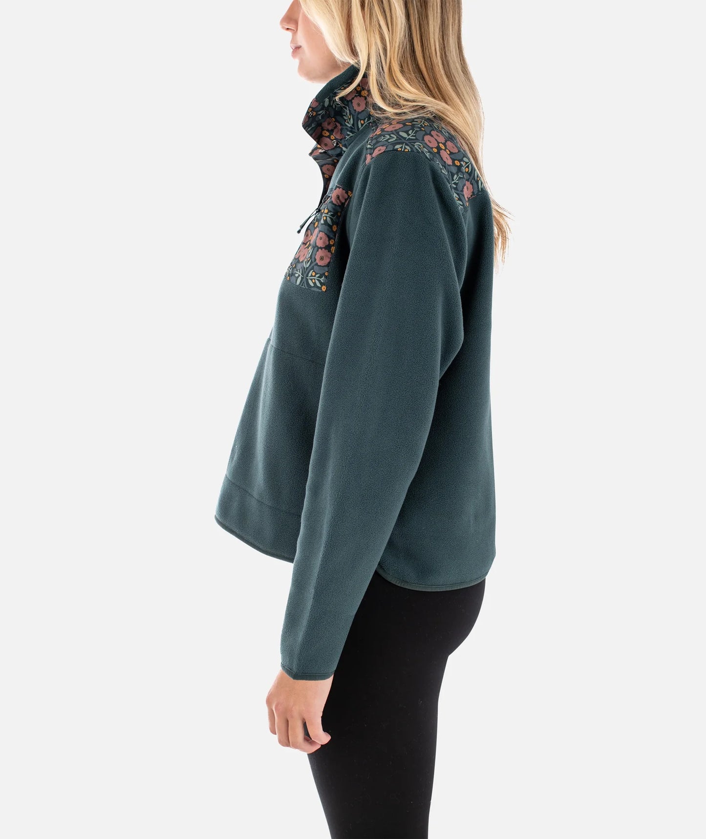 Jetty - Juniper Fleece Jacket - Tidal - Side View