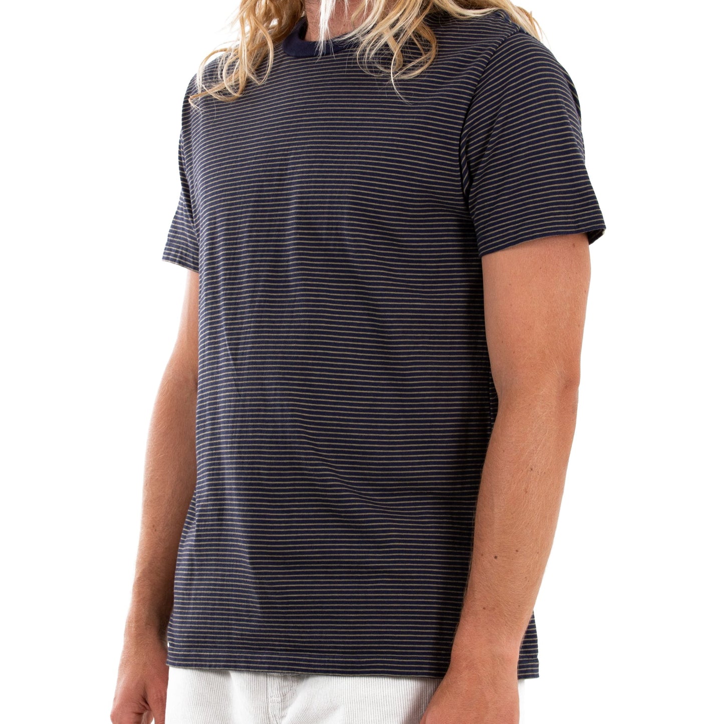 James Knit Stripe T-Shirt (Size S)