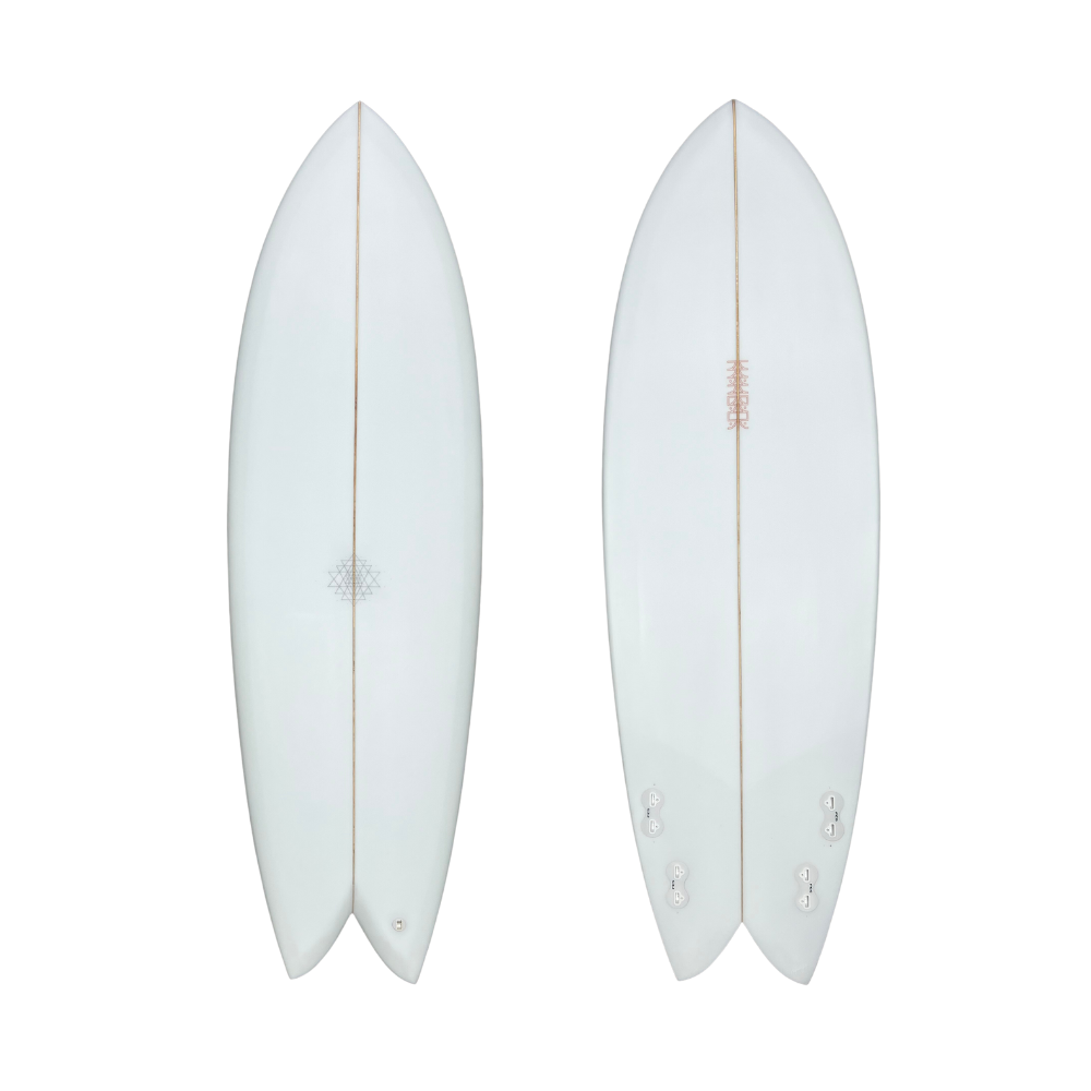 Mandala Quad Fish - 5'8