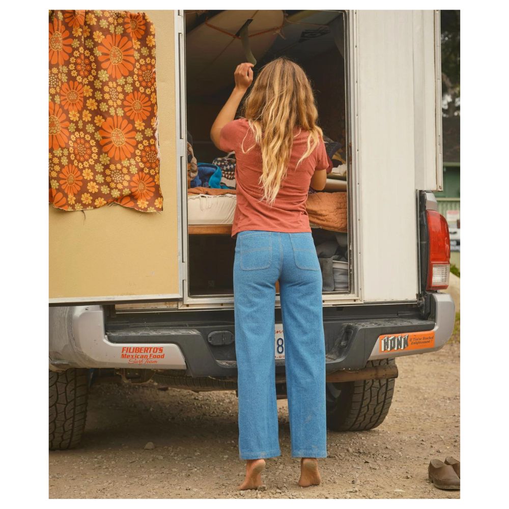 Painter Pants Indigo Denim - Back View