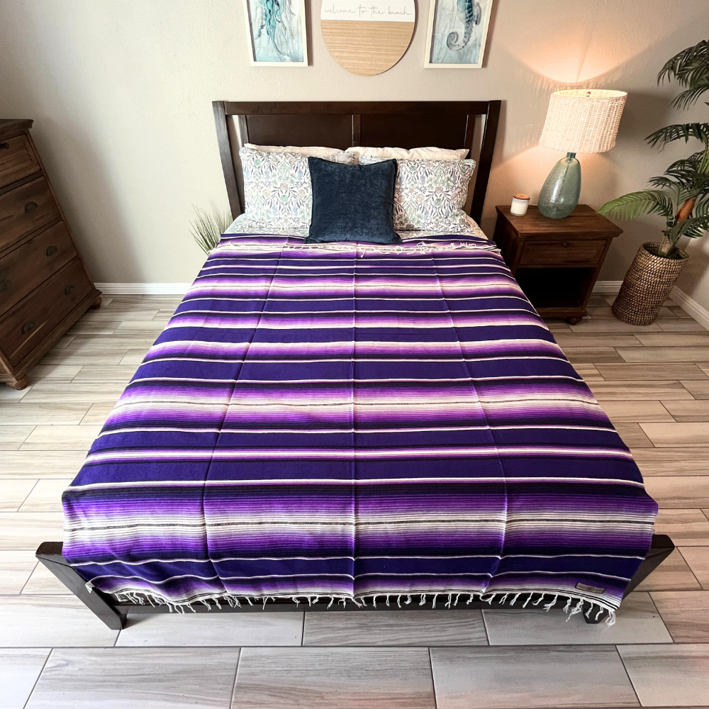 Purple Paradise Serape Blanket