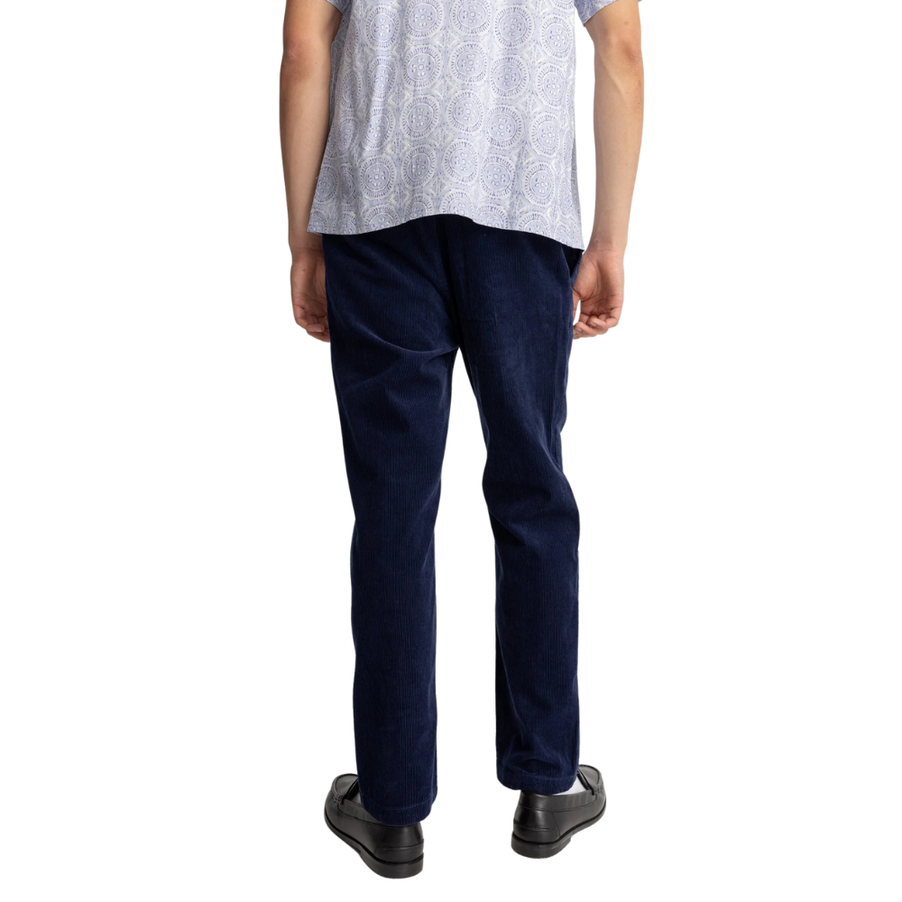 Rhythm Cord Trouser - Navy