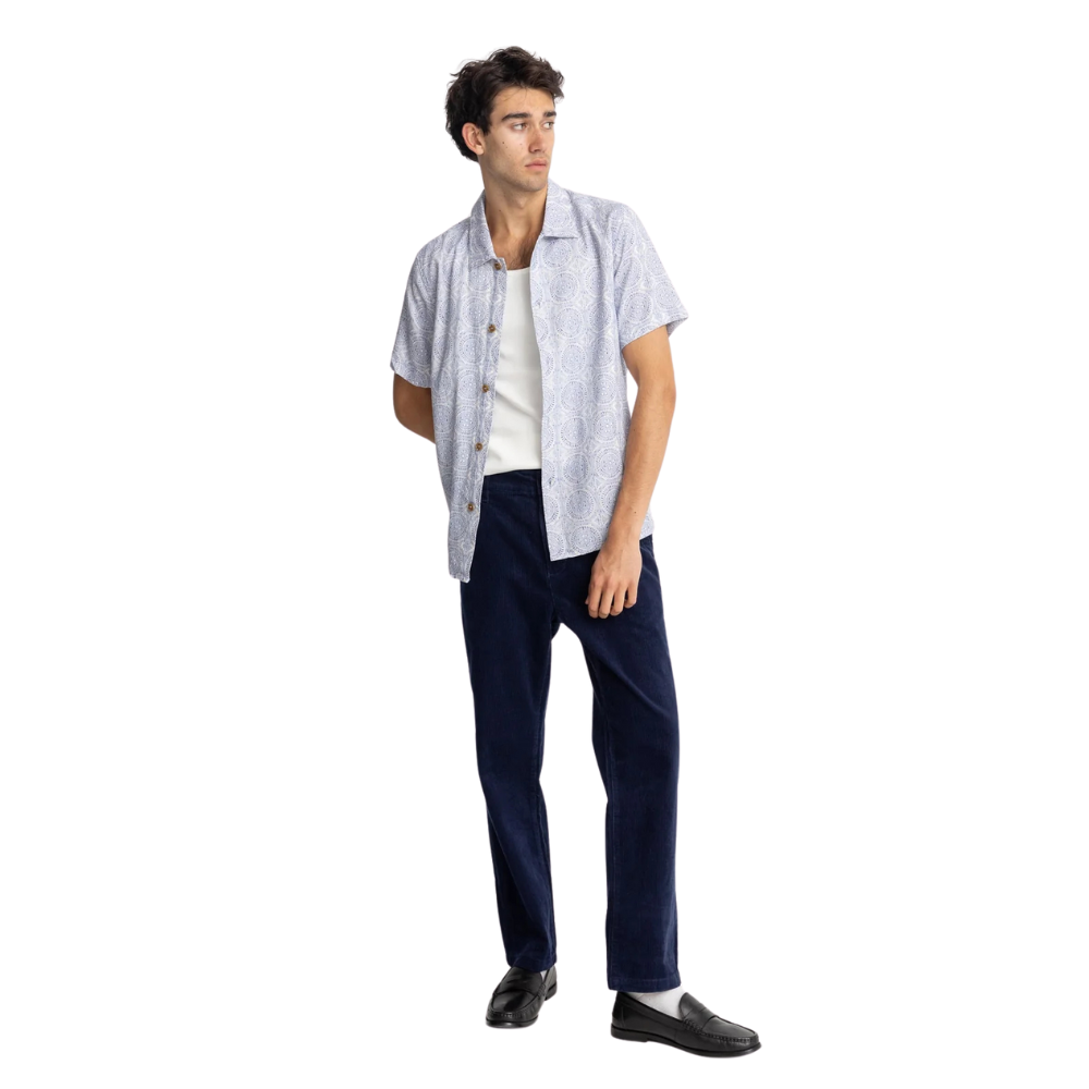 Rhythm Cord Trouser - Navy