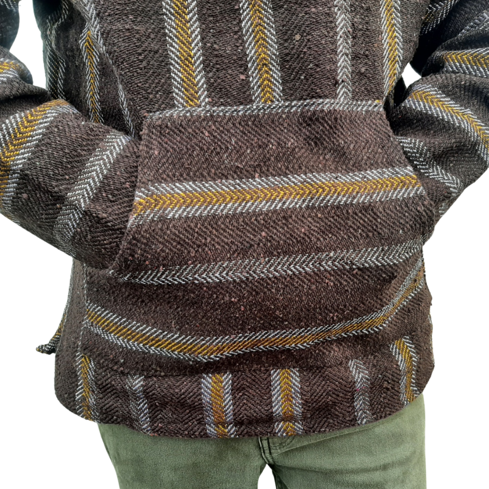 Authentic Baja Hoodie - Brown