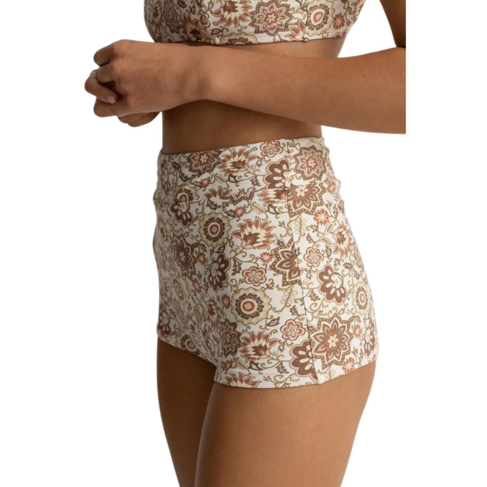 Rhythm Raya Paisley Surf Short - Natural