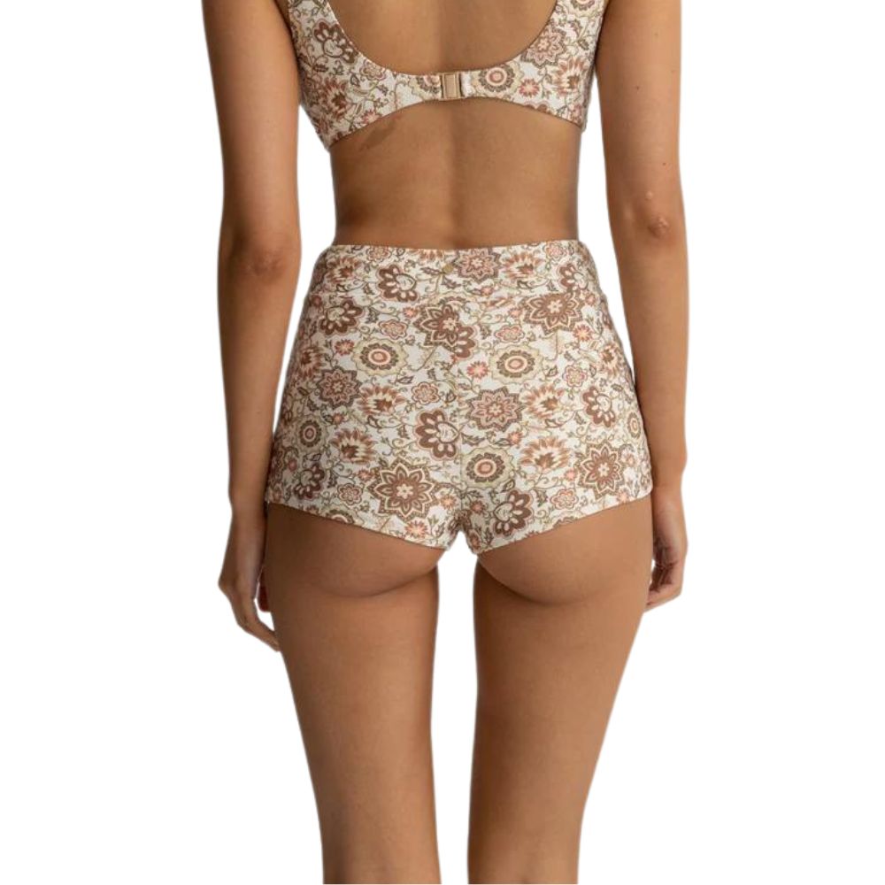 Rhythm Raya Paisley Surf Short - Natural
