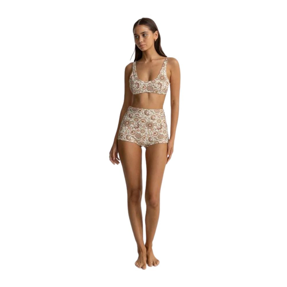 Rhythm Raya Paisley Surf Short - Natural