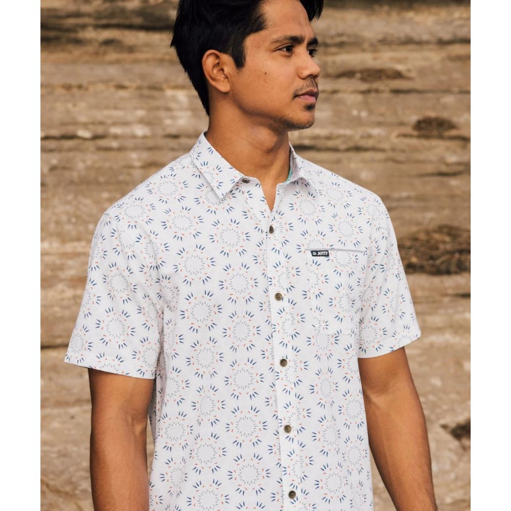 Jetty Men's Garwood Shirt - Dust