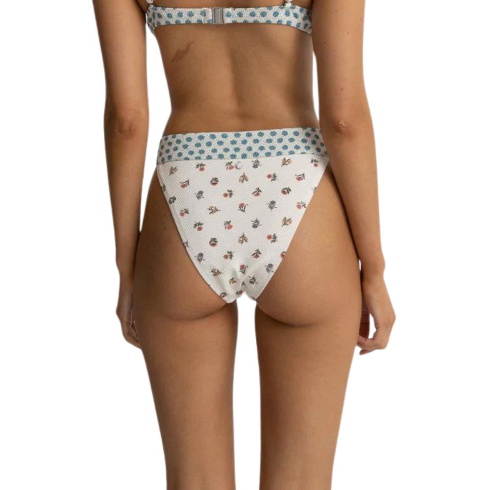 Rhythm Harlow Floral Hi Banded Pant - Bikini Bottom