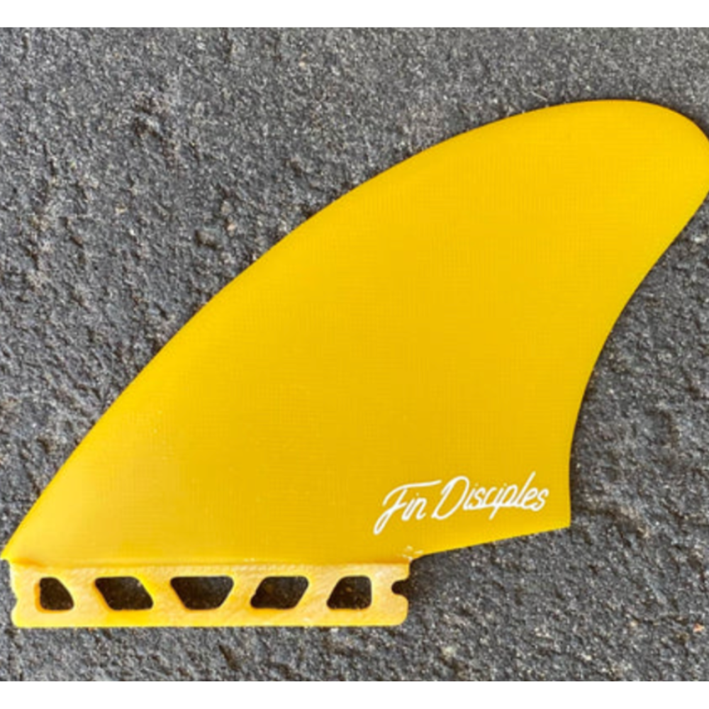 Fin Disciples - Yellow Keel Twin Fin