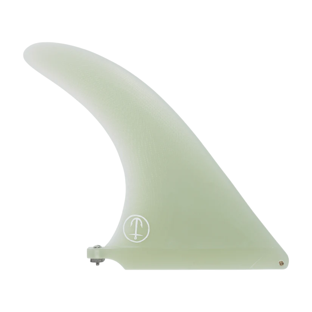 Captain Fin - CF Raked 9.5" - Single Fin - Clear