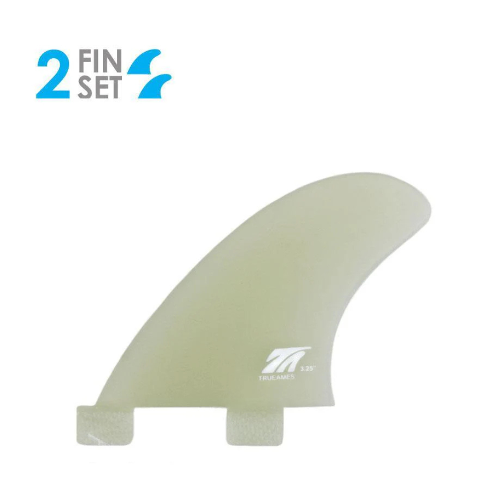 True Ames 3.25" Side Bites- FCS Compatible - Clear
