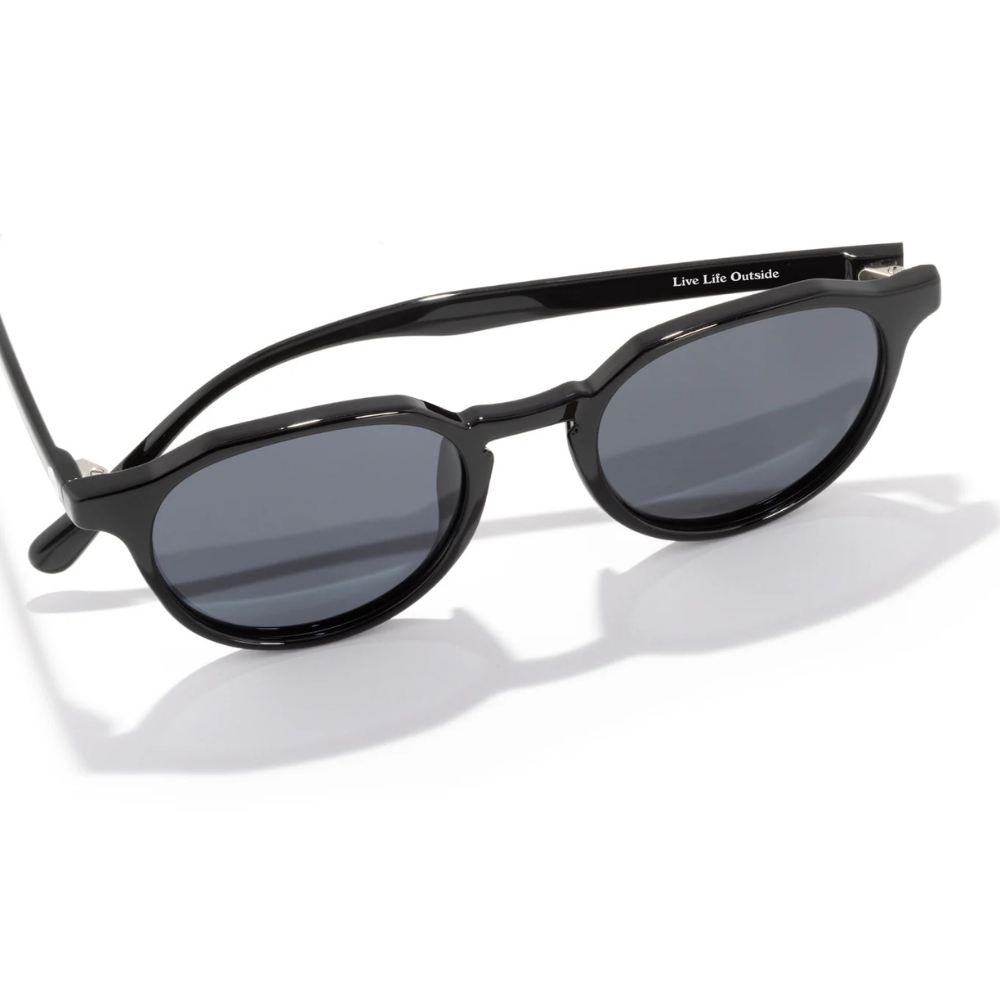 Sunski Vallarta Polarized Sunglasses - Black Slate