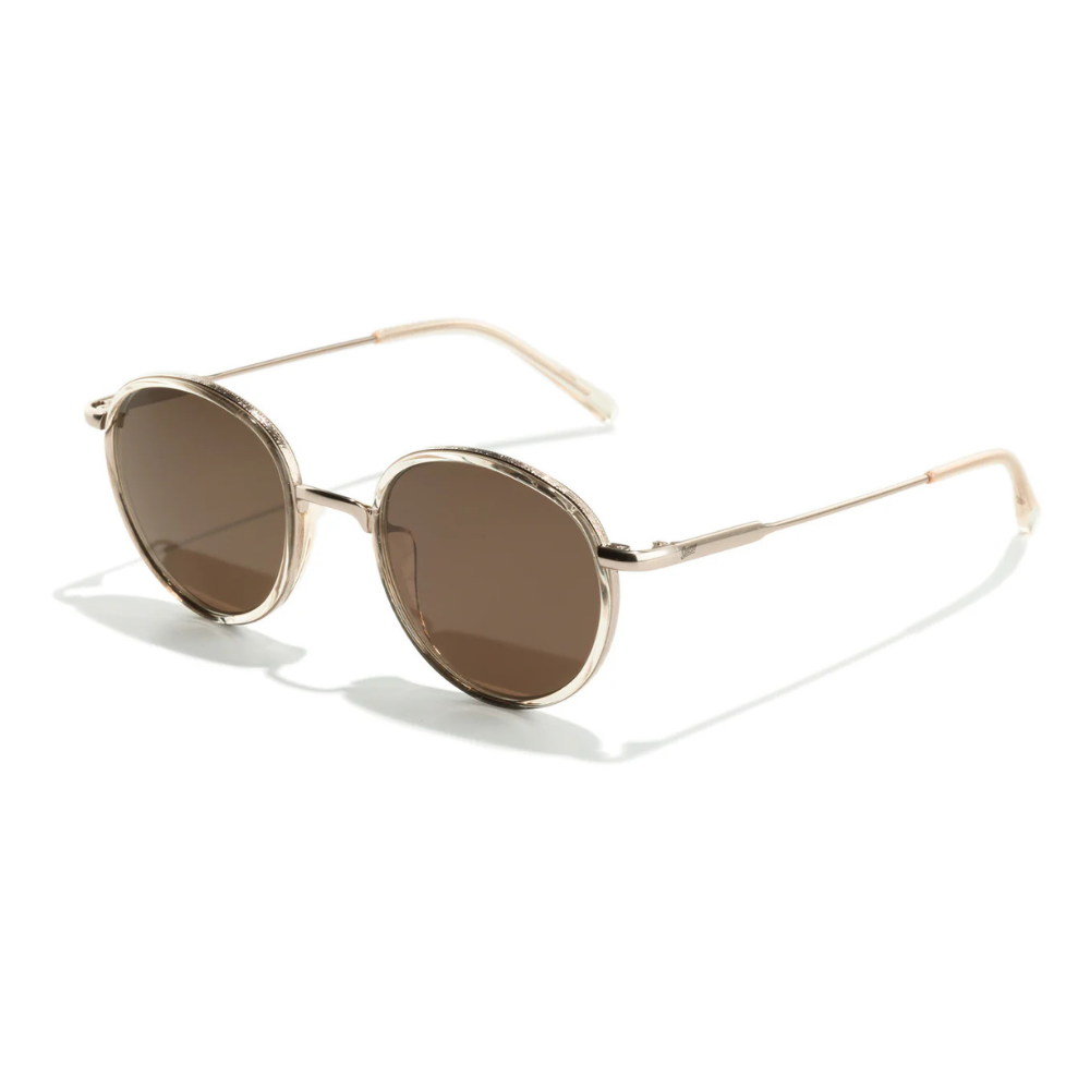 Sunski Baia Polarized Sunglasses - Champagne Amber