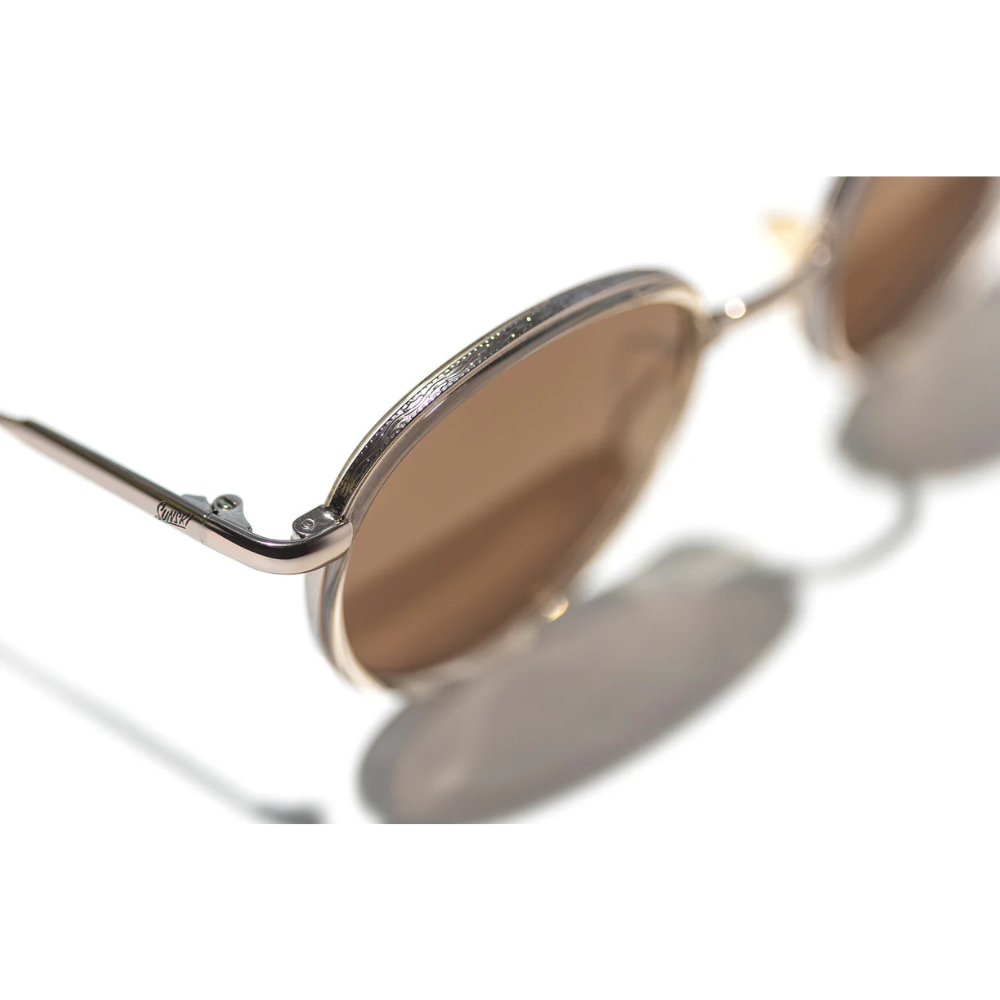 Sunski Baia Polarized Sunglasses - Champagne Amber