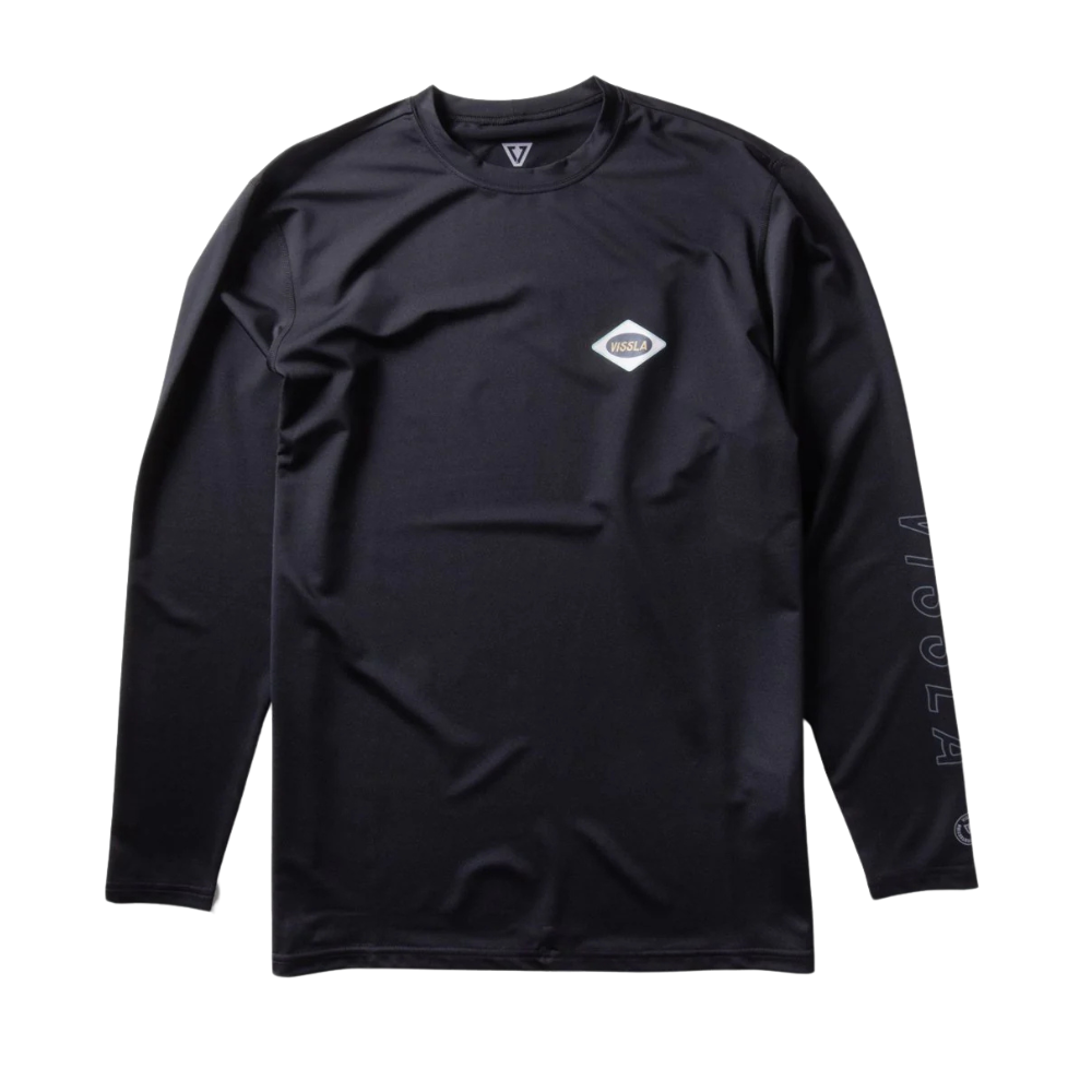 Vissla Easy Seas Eco LS Lycra - Black 2