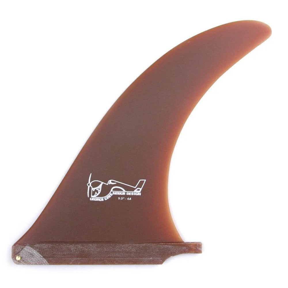 True Ames: George Greenough 4A - Single Fin - 10.5" - Kelp