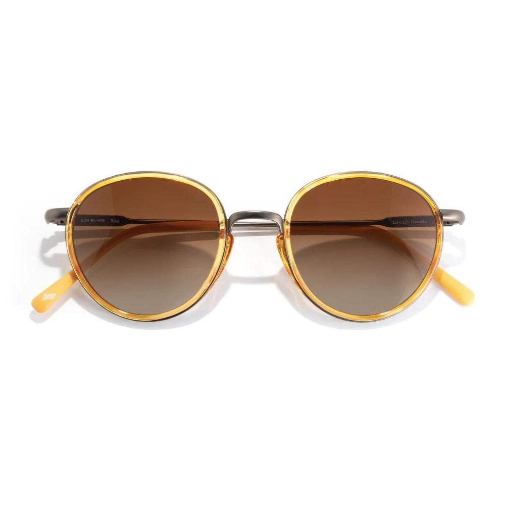 Sunski Baia Polarized Sunglasses - Honey Sepia