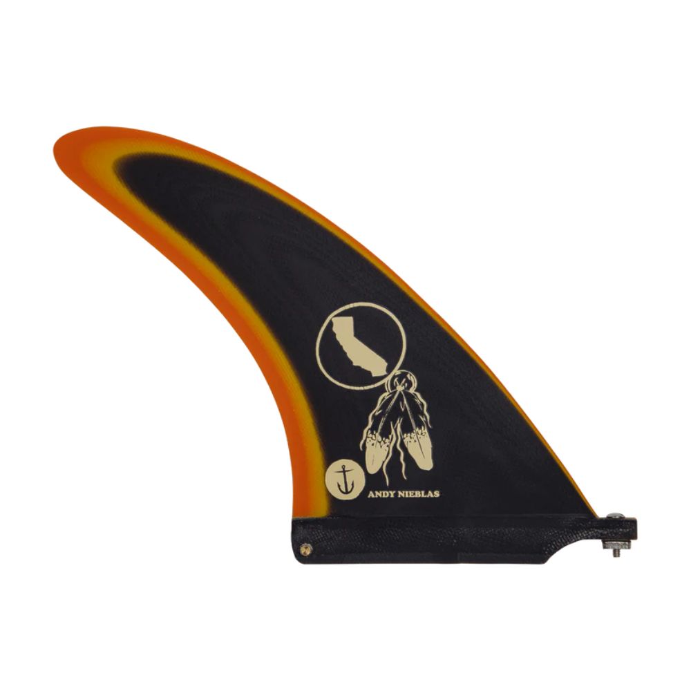 Captain Fin - Andy Nieblas Single Fin - 7.5" (Black)