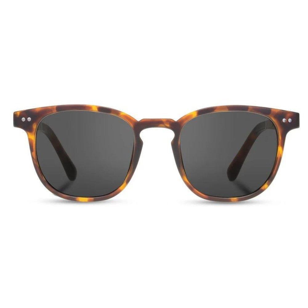 CAMP Sunglasses: Topo Matte Tortoise/Walnut (HD Grey)