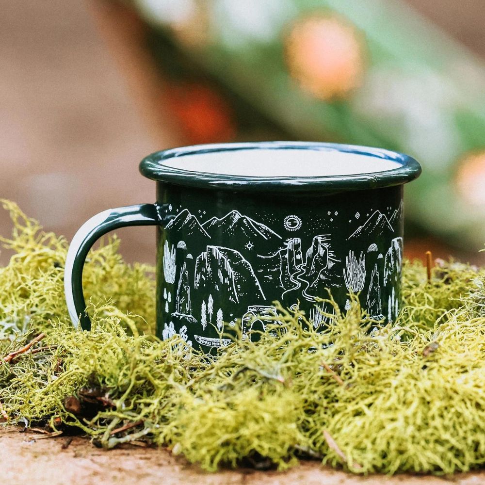 green campfire mug parks project