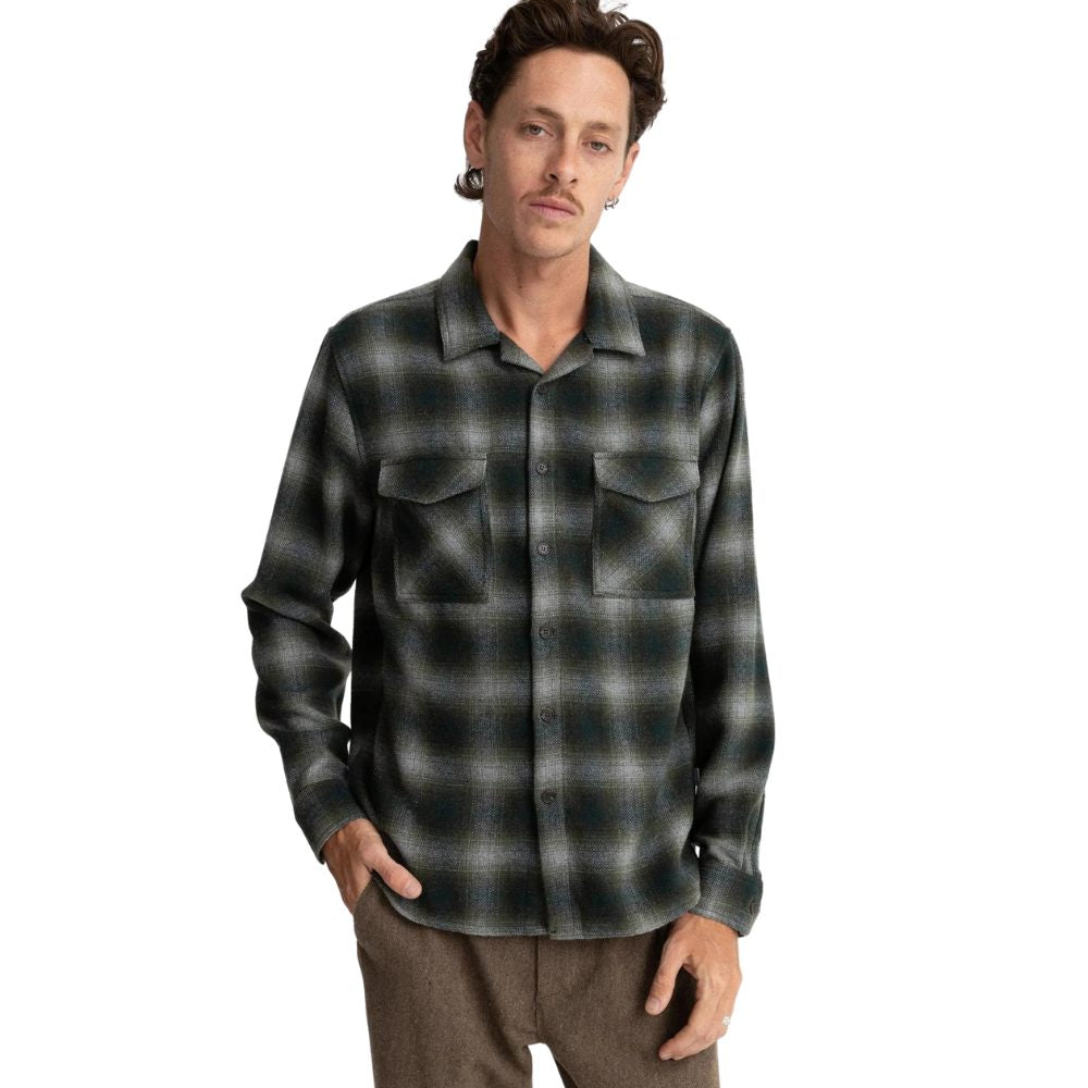 Rhythm Plaid is Flannel - Pine