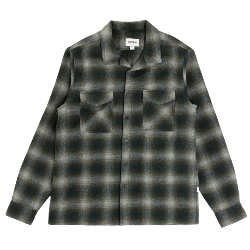 Rhythm Plaid is Flannel - Pine