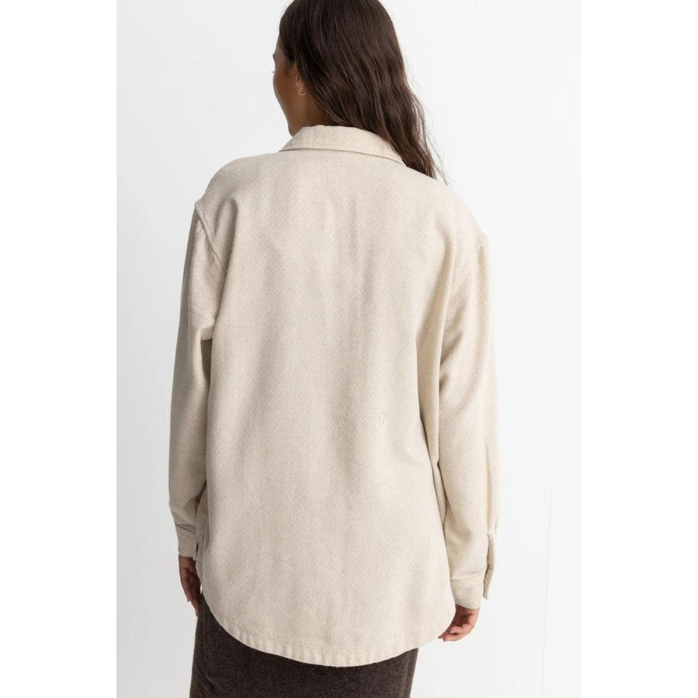 Rhythm Oyster Shacket - Cream