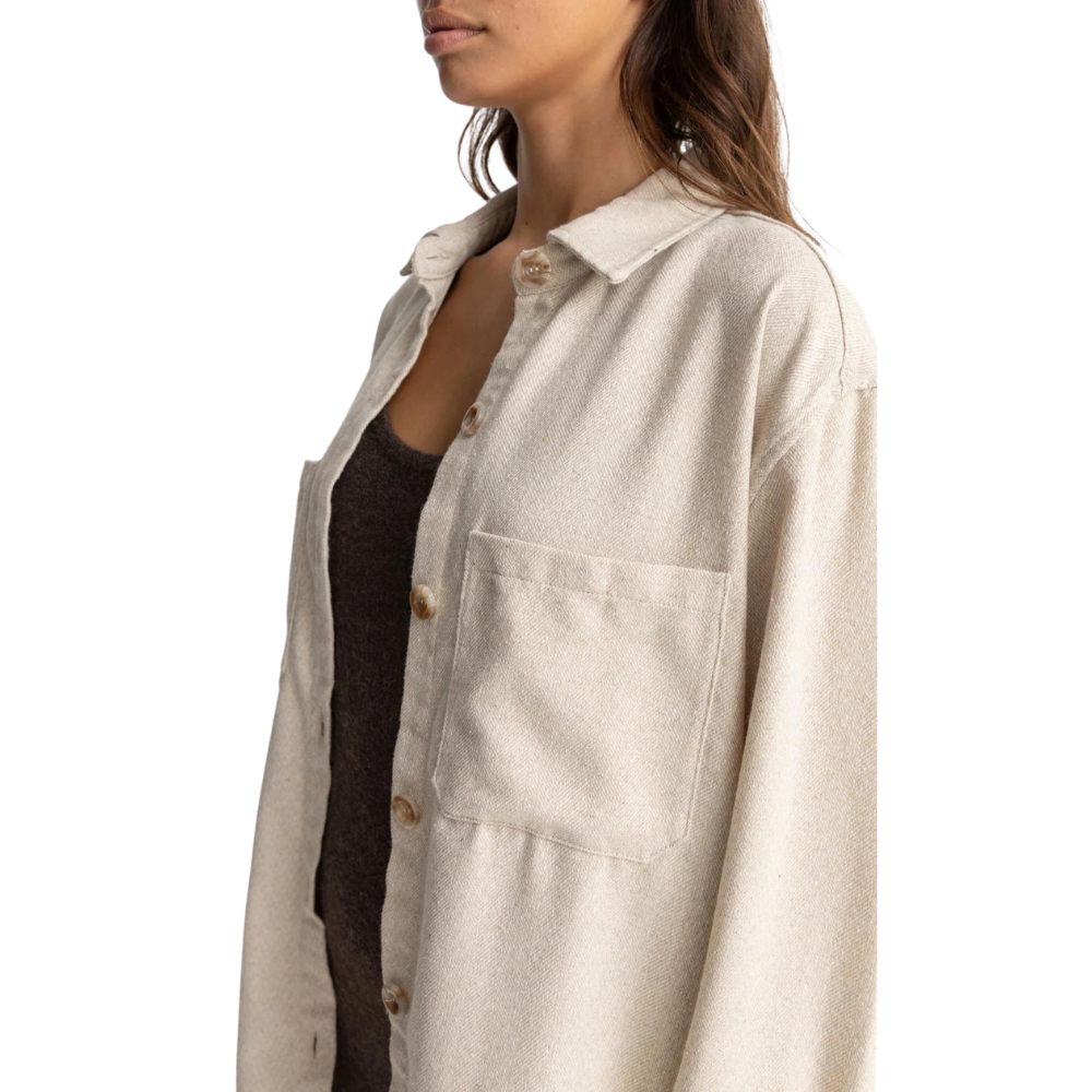 Rhythm Oyster Shacket - Cream