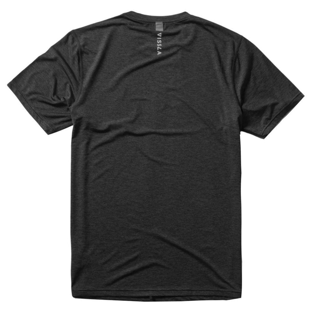 Vissla Twisted Eco Short Sleeve Lycra Rash Guard - Back View