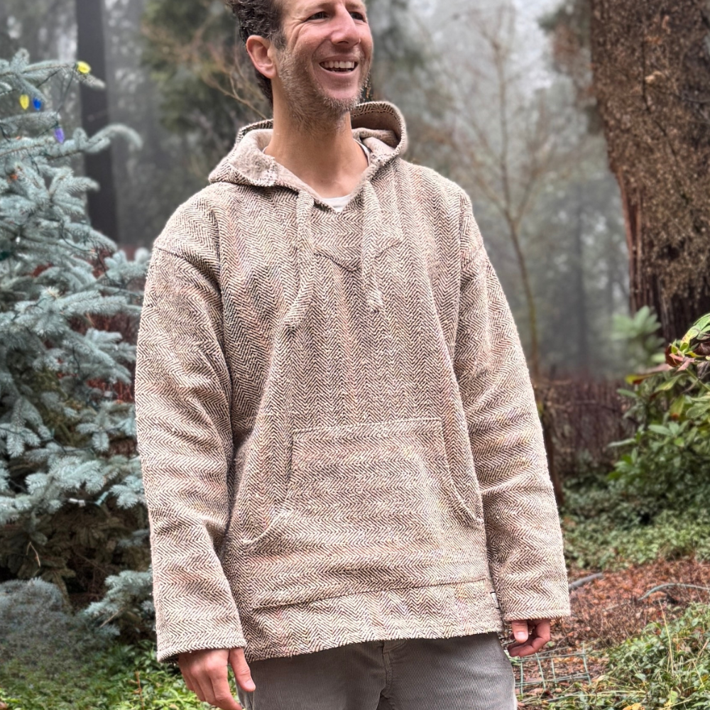 Authentic Baja Hoodie - Natural
