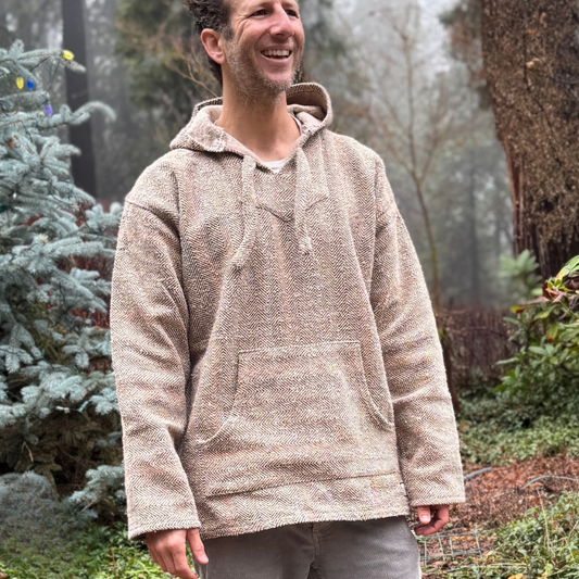 Authentic Baja Hoodie - Natural