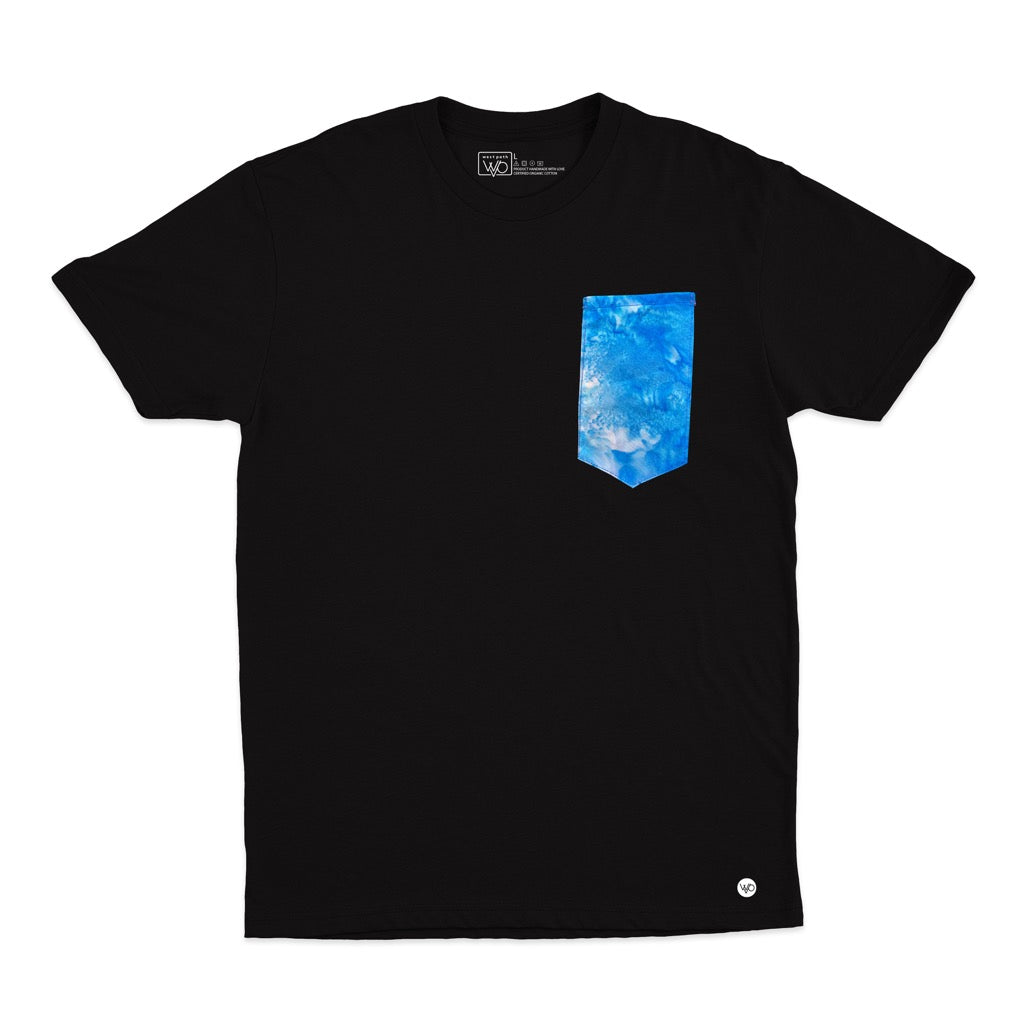 Ocean Pocket Tee in Black (Size XL)