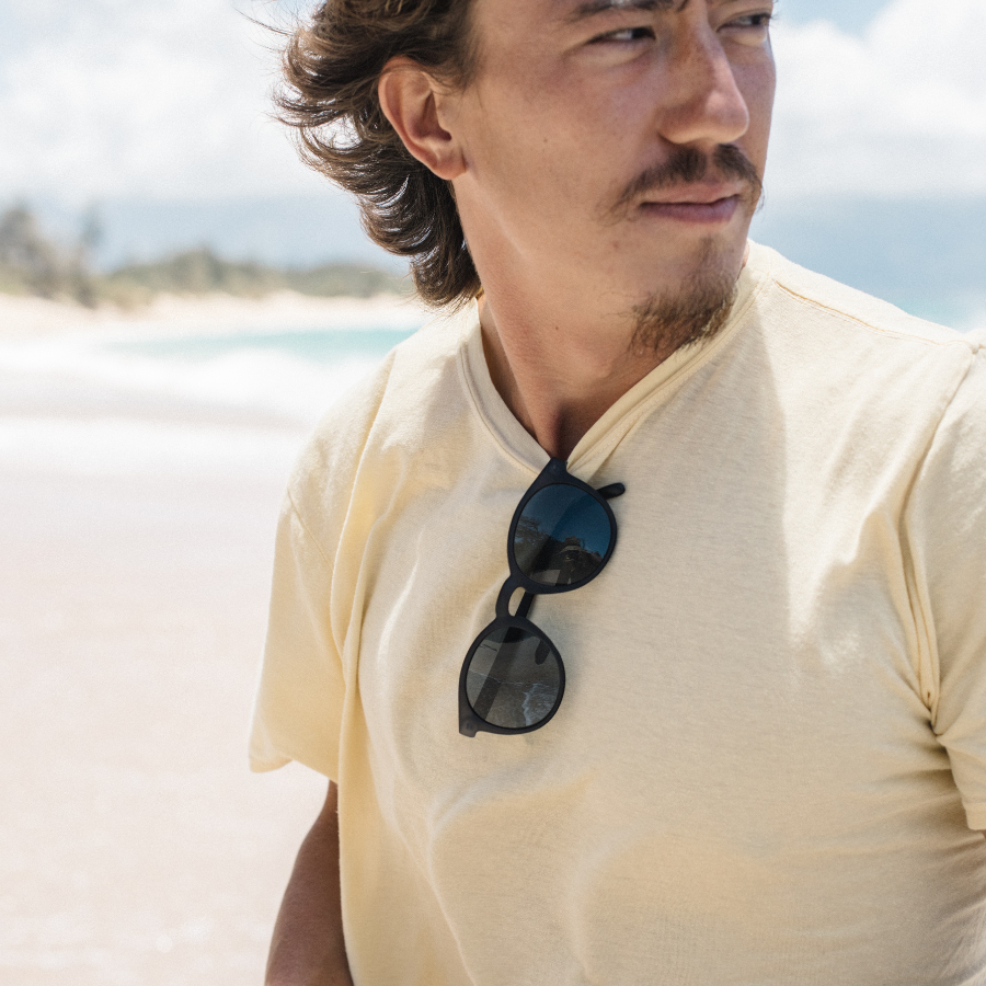 Dipsea Black Polarized Sunglasses