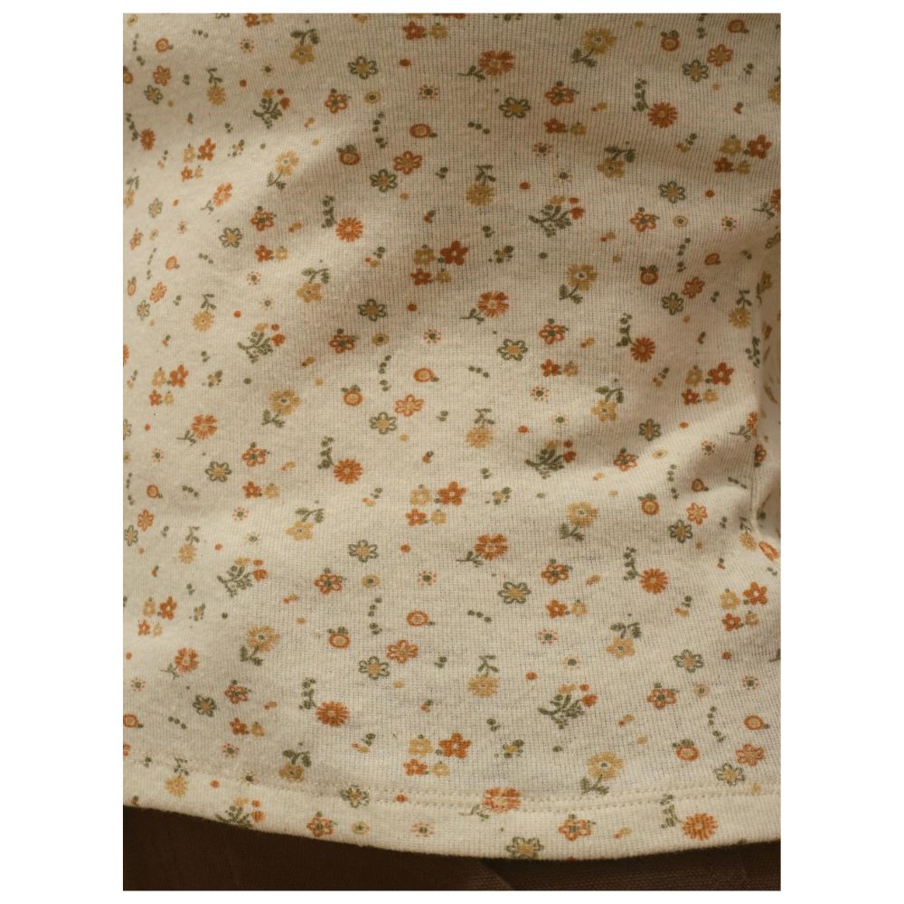 Mollusk Hemp Ribsy Tee - Harvest Gold Floral