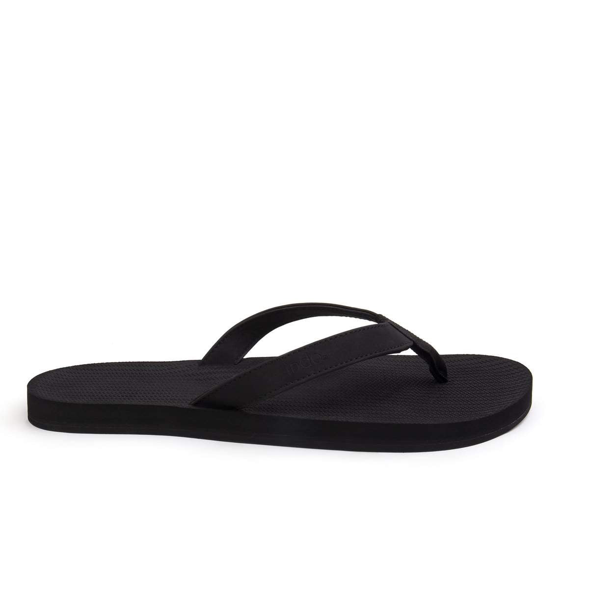 Men's Black Eco-Friendly Flip Flops