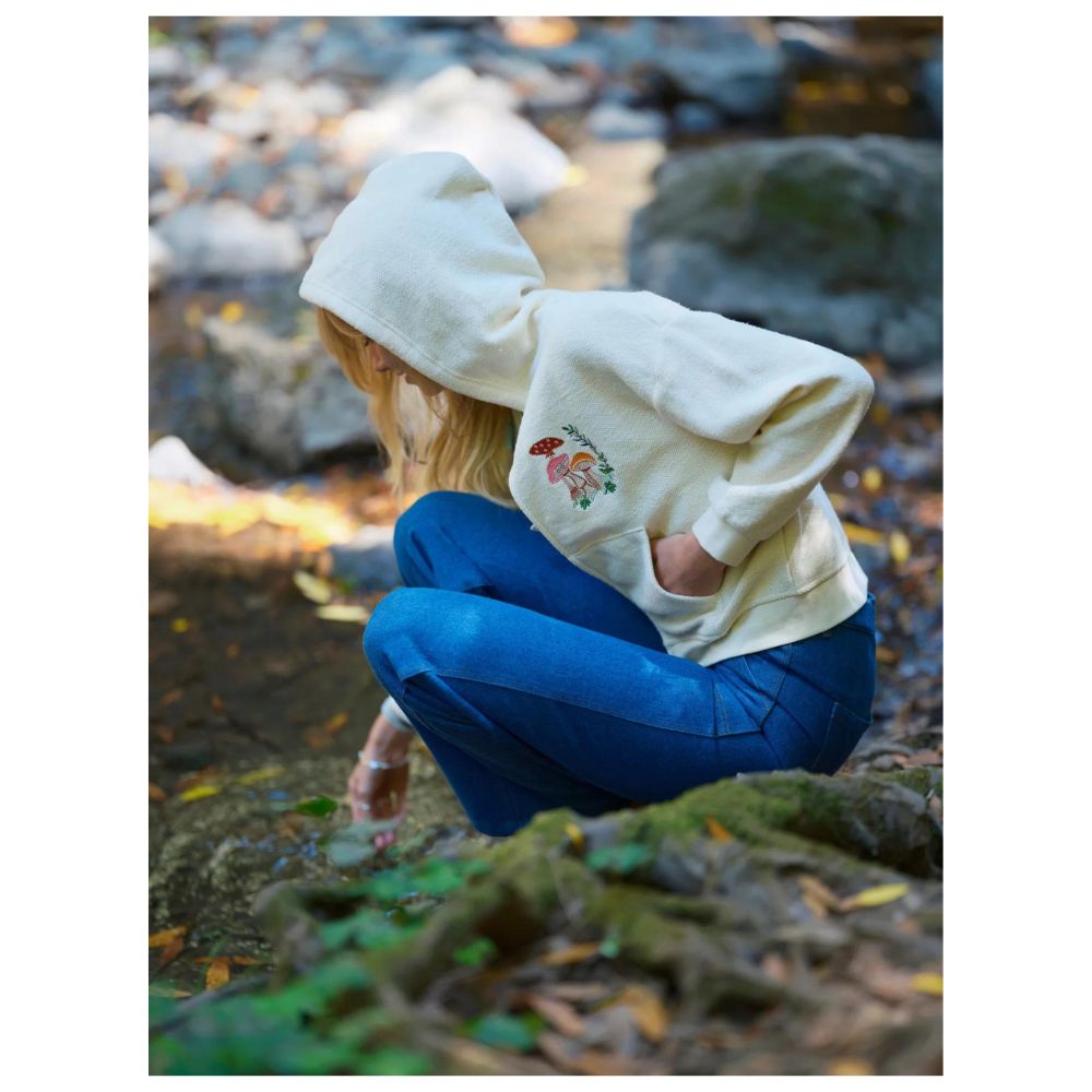Mollusk Mushroom Garden Zip Hoodie